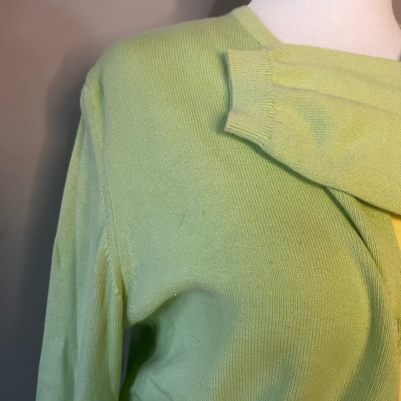 Lily Pulitzer Green Cardigan! - Picture 7 of 11